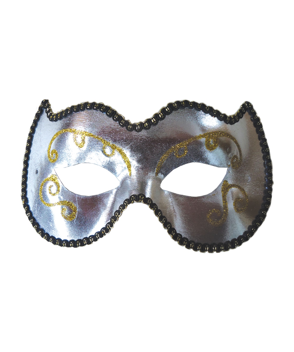  Silver Gold Masquerade Mask
