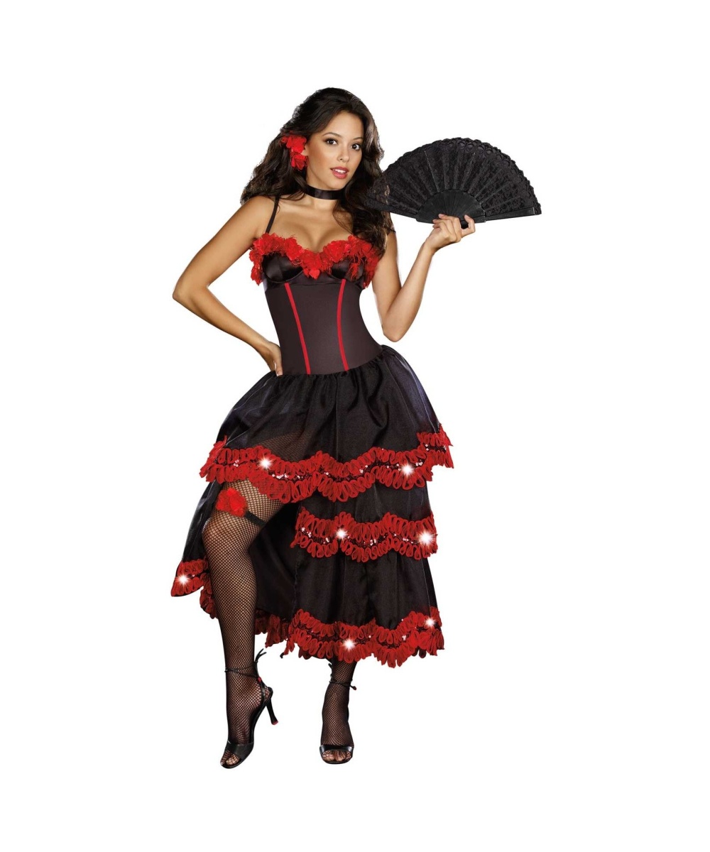 Adult Spanish Seduction Costume Spanish Costumes