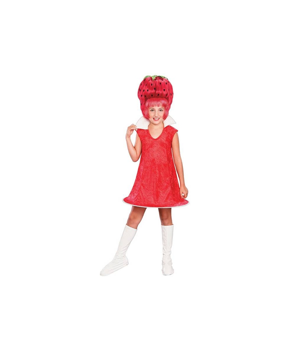  Strawberry Tart Girl Costume