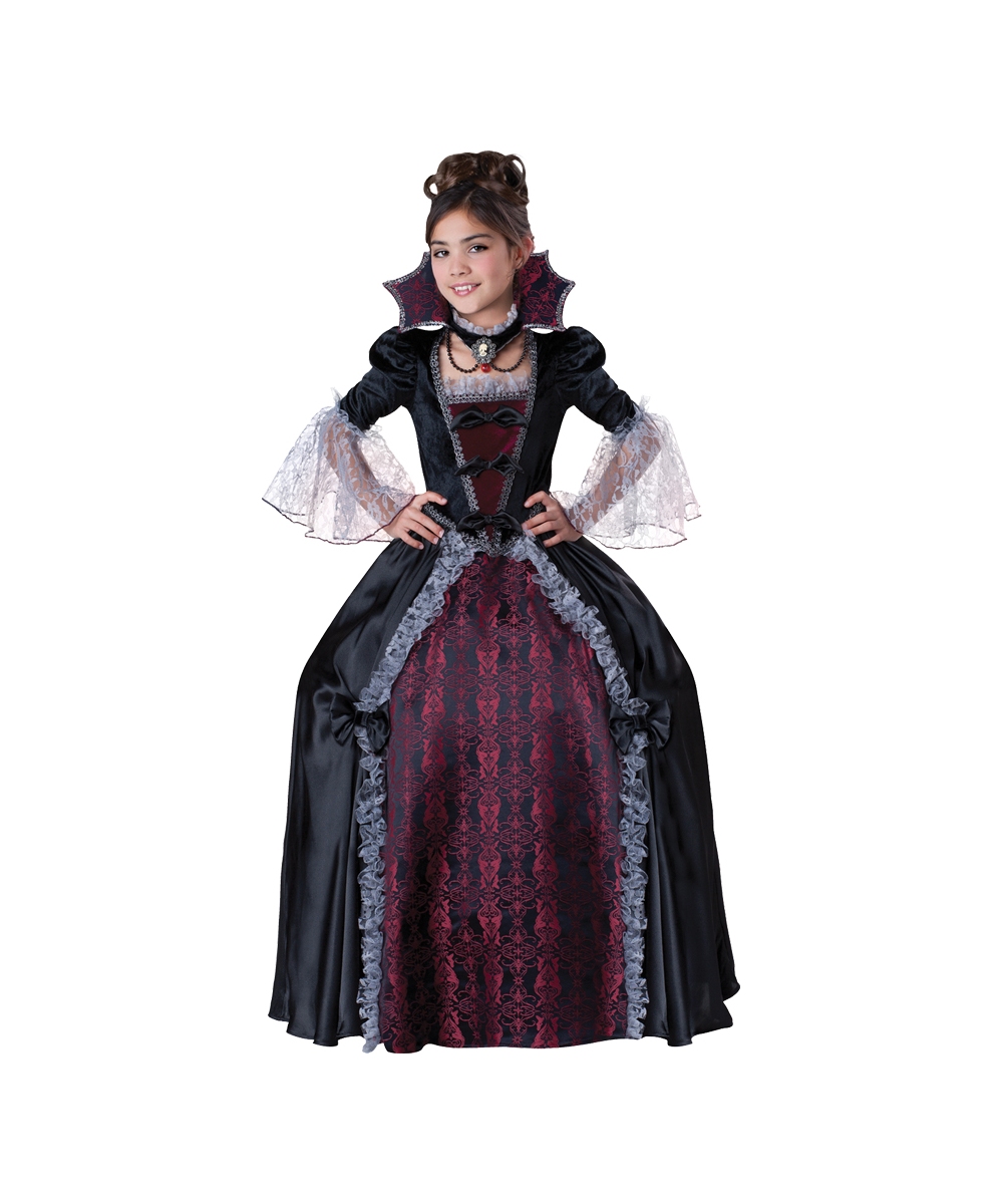 Vampiress of Versailles Girl Halloween Costume