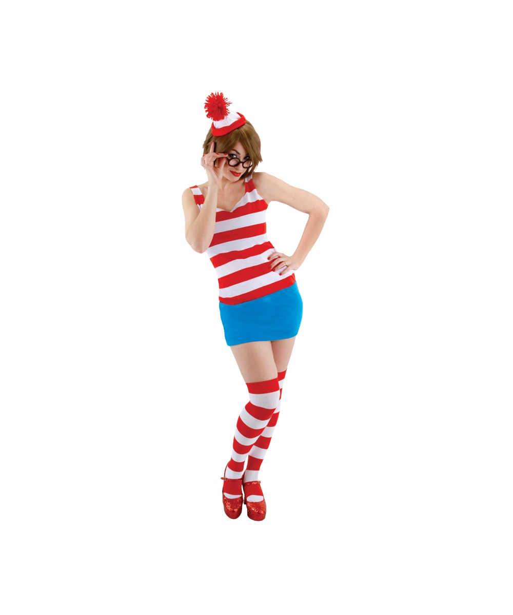  Wheres Waldo Wenda Women Costume