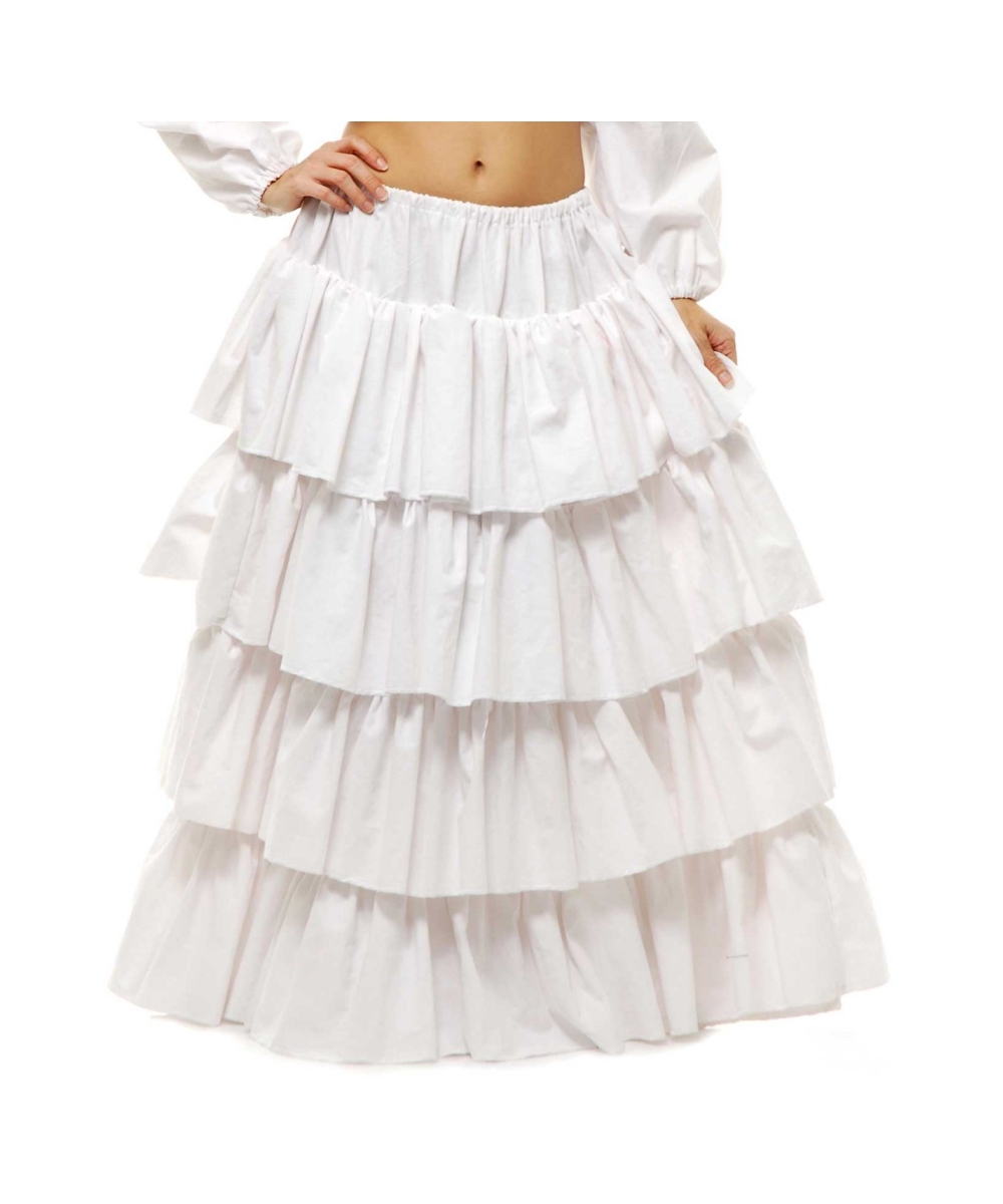 Adult White Petticoat - Adult Costumes