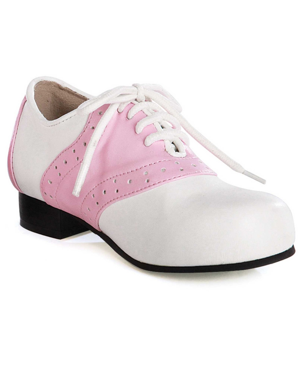 Adult Saddle White And Pink Shoes - Adult Shoes