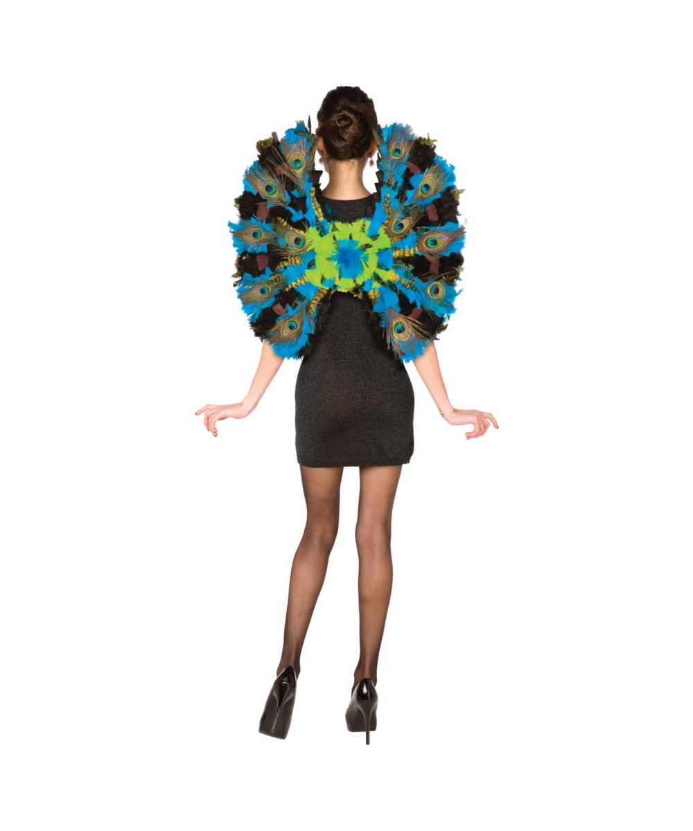  Womens Peacock Wings Costume