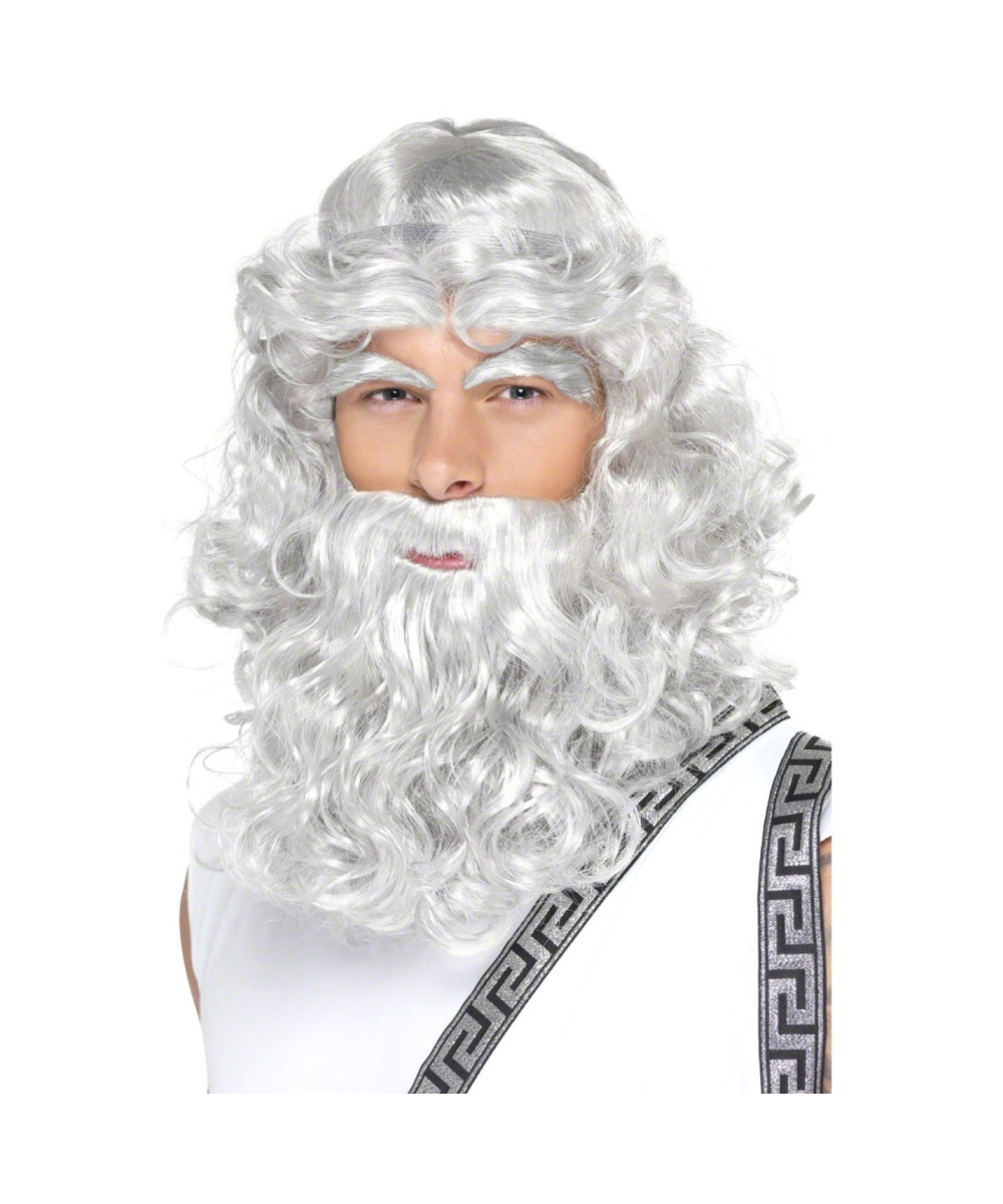  Zeus Wig Beard Eyebrows Kit