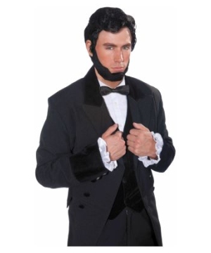  Abraham Lincoln Wig Beard Set