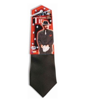  Black Gangster Tie