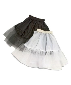 Adult Black Petticoat - Costume Accessory