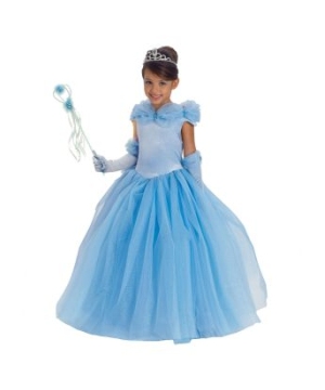 Blue Princess Cinderella Girls Costume