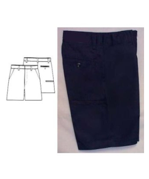 Flat Front Cellphone Pocket Boys Shorts With Adjustable Waist Universal School Uniforms