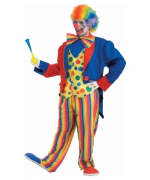 Colorful Clown Men Costume