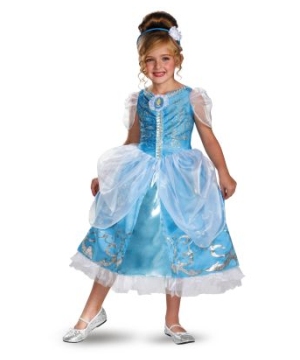Cinderella Sparkle Disney Girls Costume deluxe