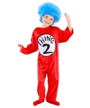 Dr. Seuss Thing 2 Kids Cat in the Hat Costume