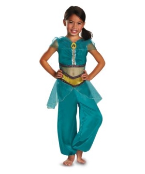 Jasmine Sparkle Classic Girls Disney Costume