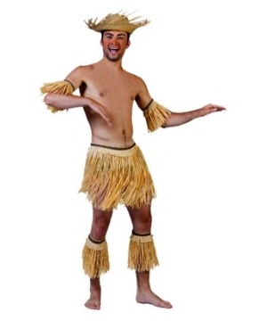 Hawaiian Native Adult Costume