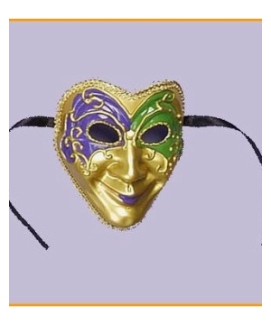 mardi gras mask decoration