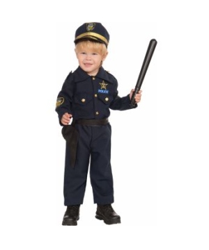 Police Kids Officer Costume - Boys Halloween Costumes