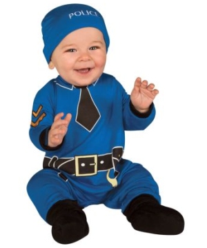 Policeman Baby Officer Costume - Boys Costumes