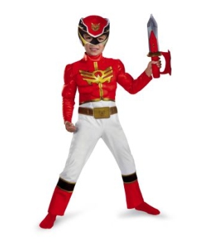 Red Ranger Megaforce Baby Costume