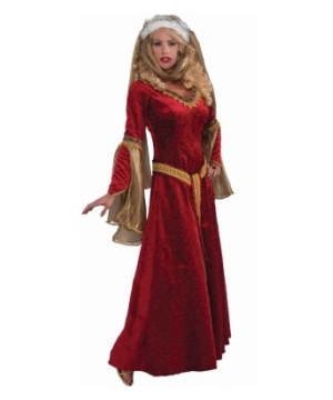 Scarlet Renaissance Women Costume
