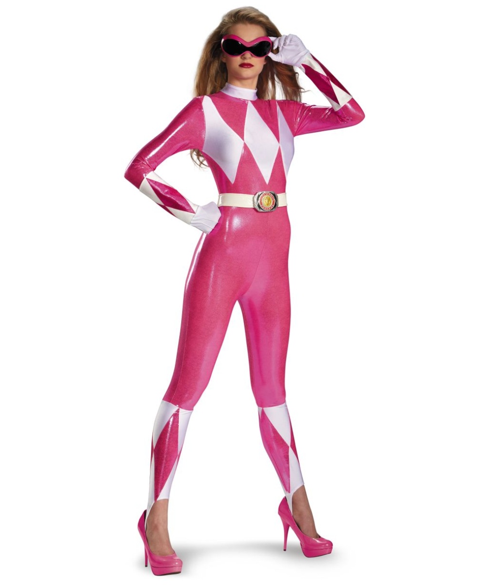  Pink Ranger Women Costume