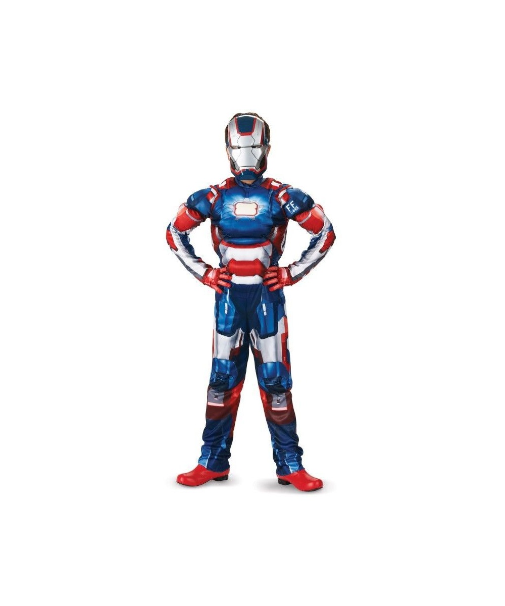  Iron Man Patriot Boys Costume
