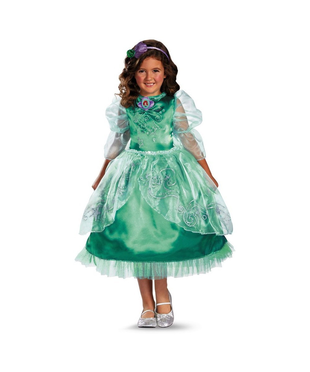 Ariel Disney Sparkle Kids Costume Girls Disney Princess Costumes