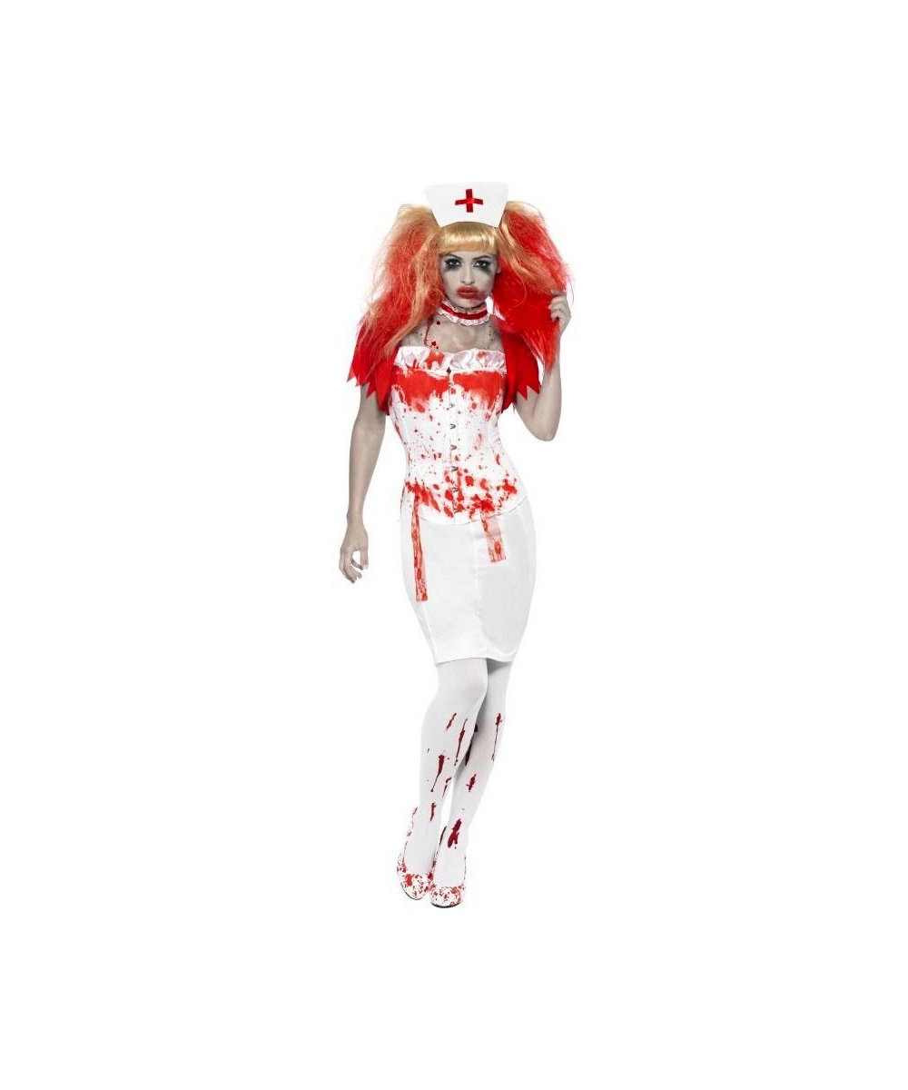 Blood Drip Nurse Costume