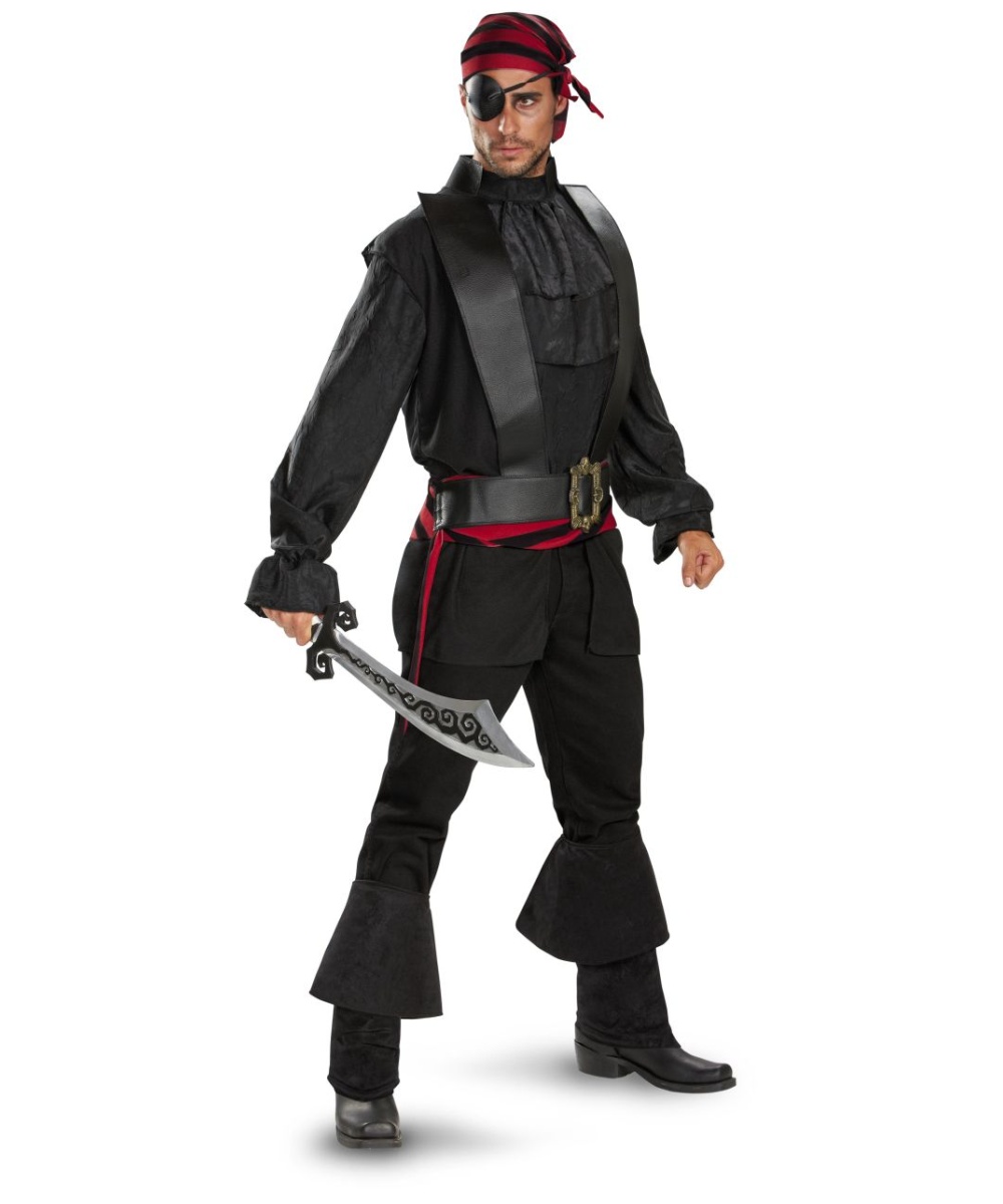  Buccaneer Pirate Mens Costume