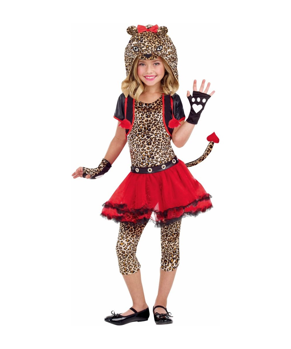  Cheetah Kids Costume