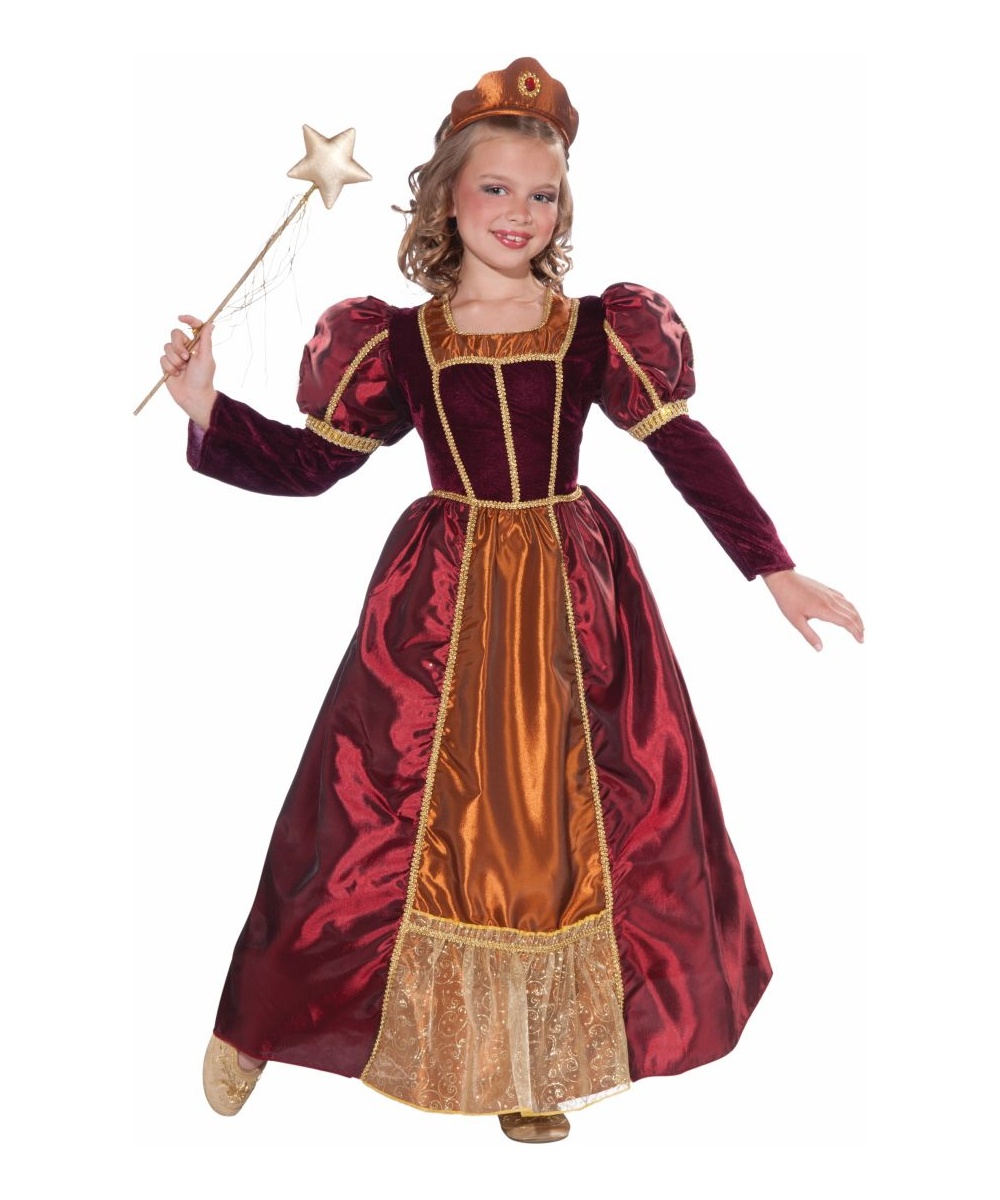  Enchanted Princess Girls Costume