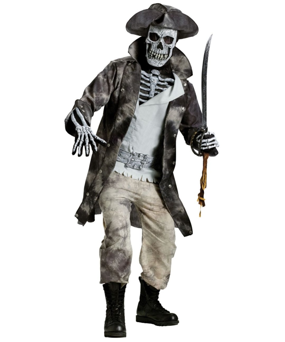  Ghost Pirate Mens Costume