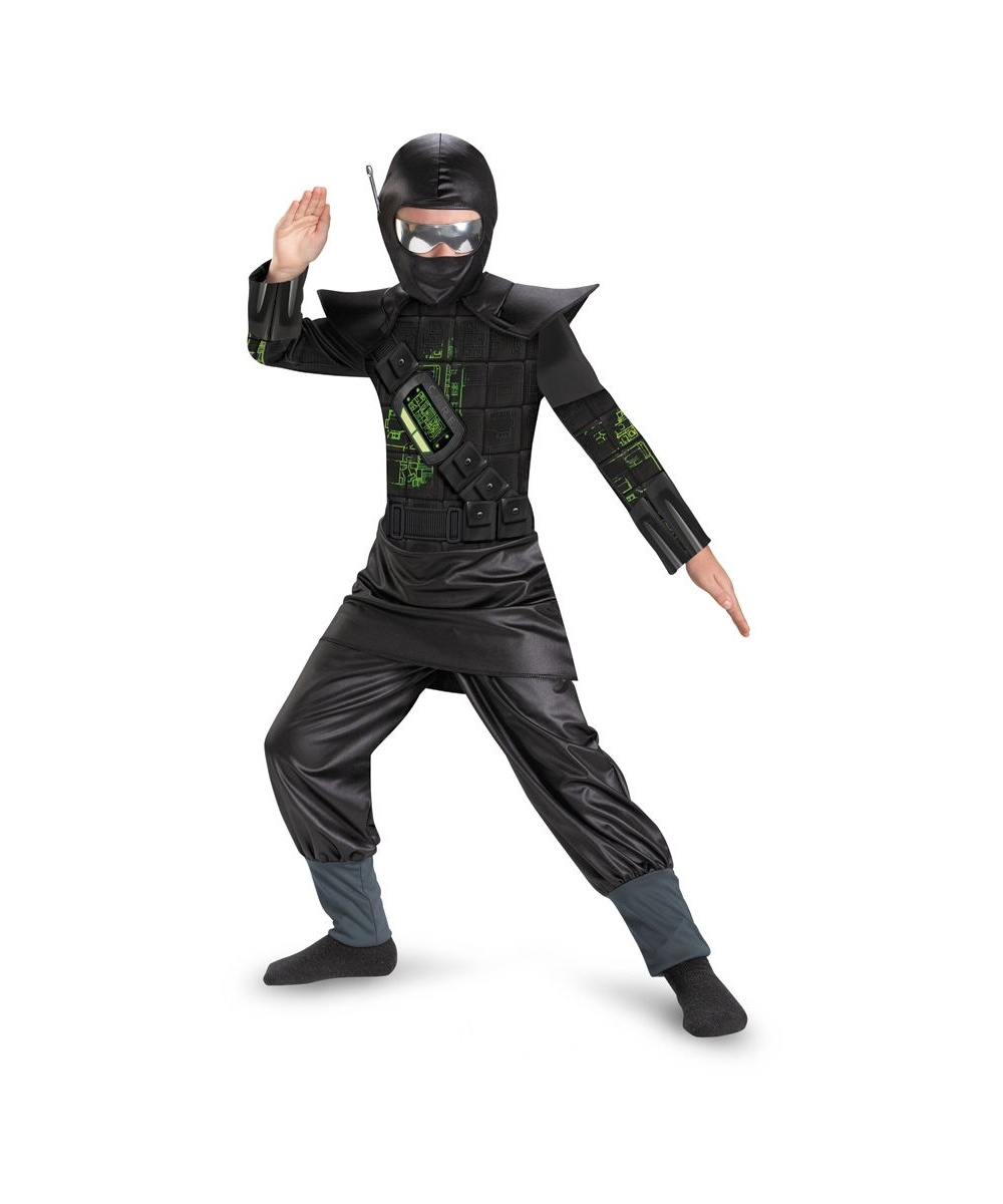  Glow in Dark Boys Ninja Costume