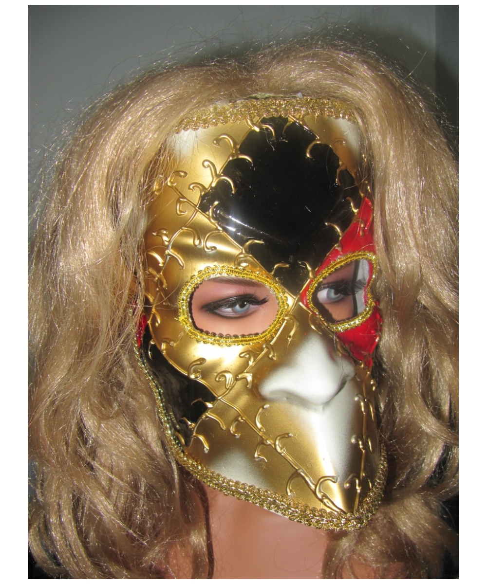  Gold Venetian Masquerade Mask