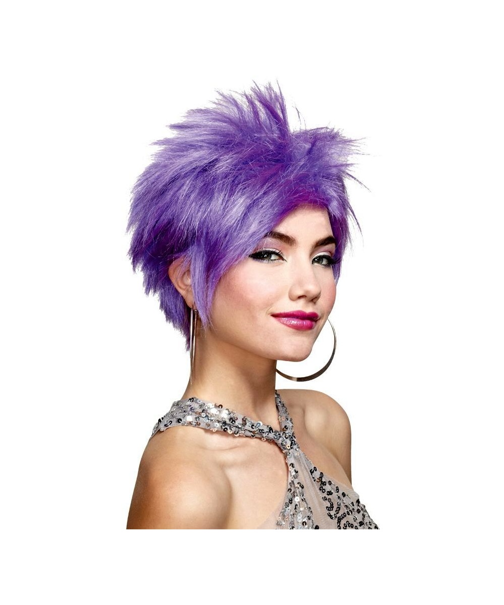  Lavender Punk Wig