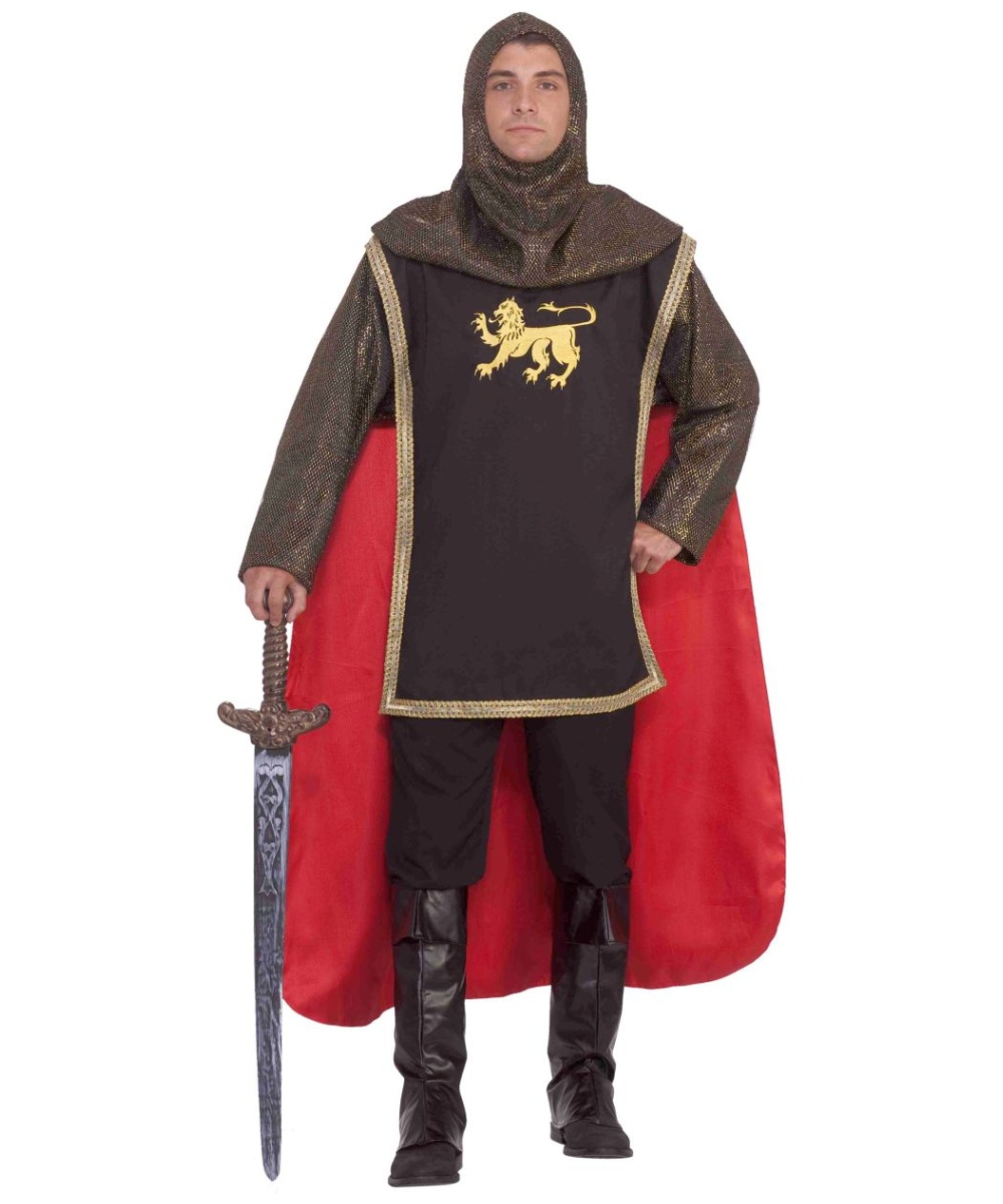  Mens Medieval Knight Costume