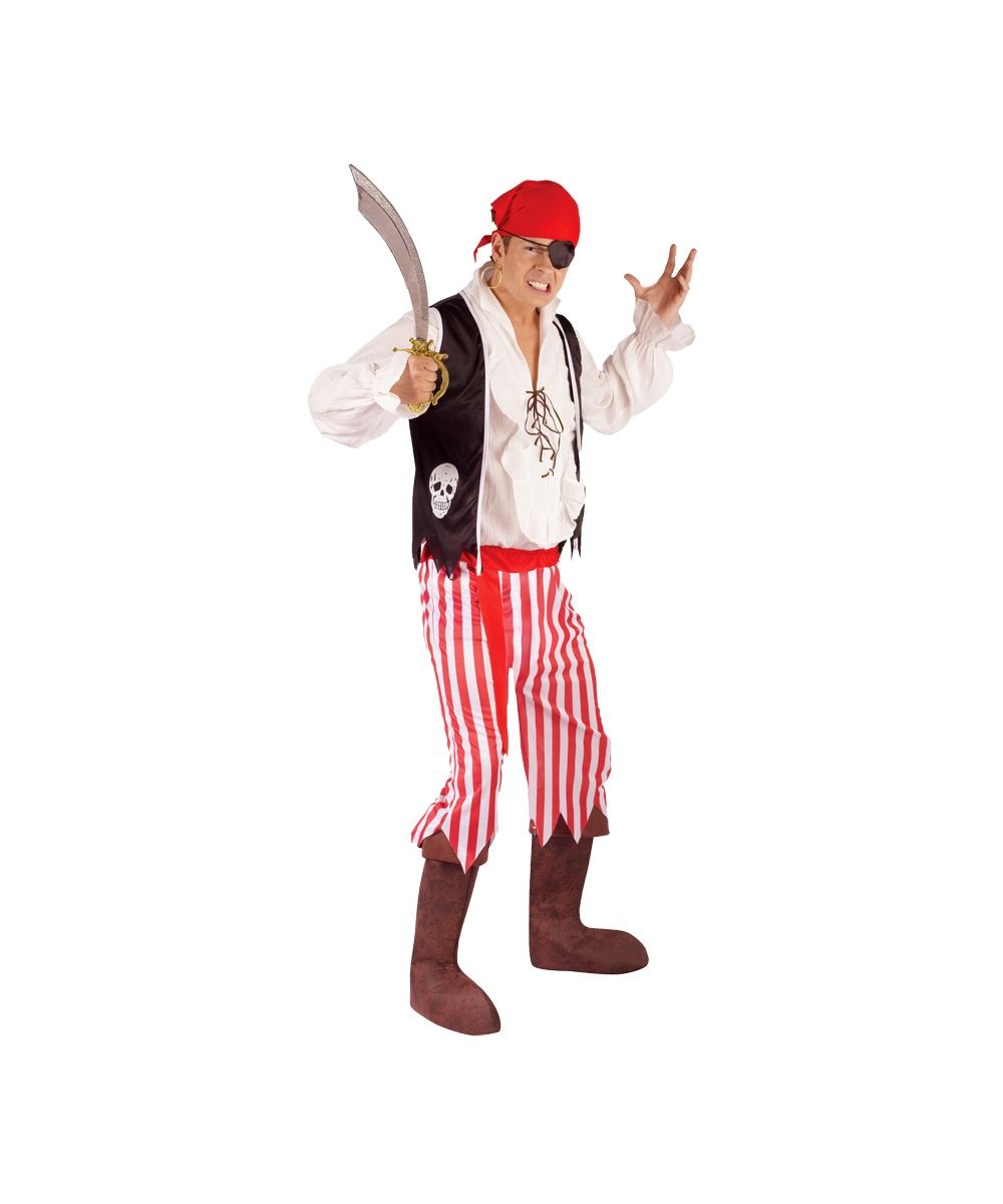Adult Pirate Costume - Halloween Costumes