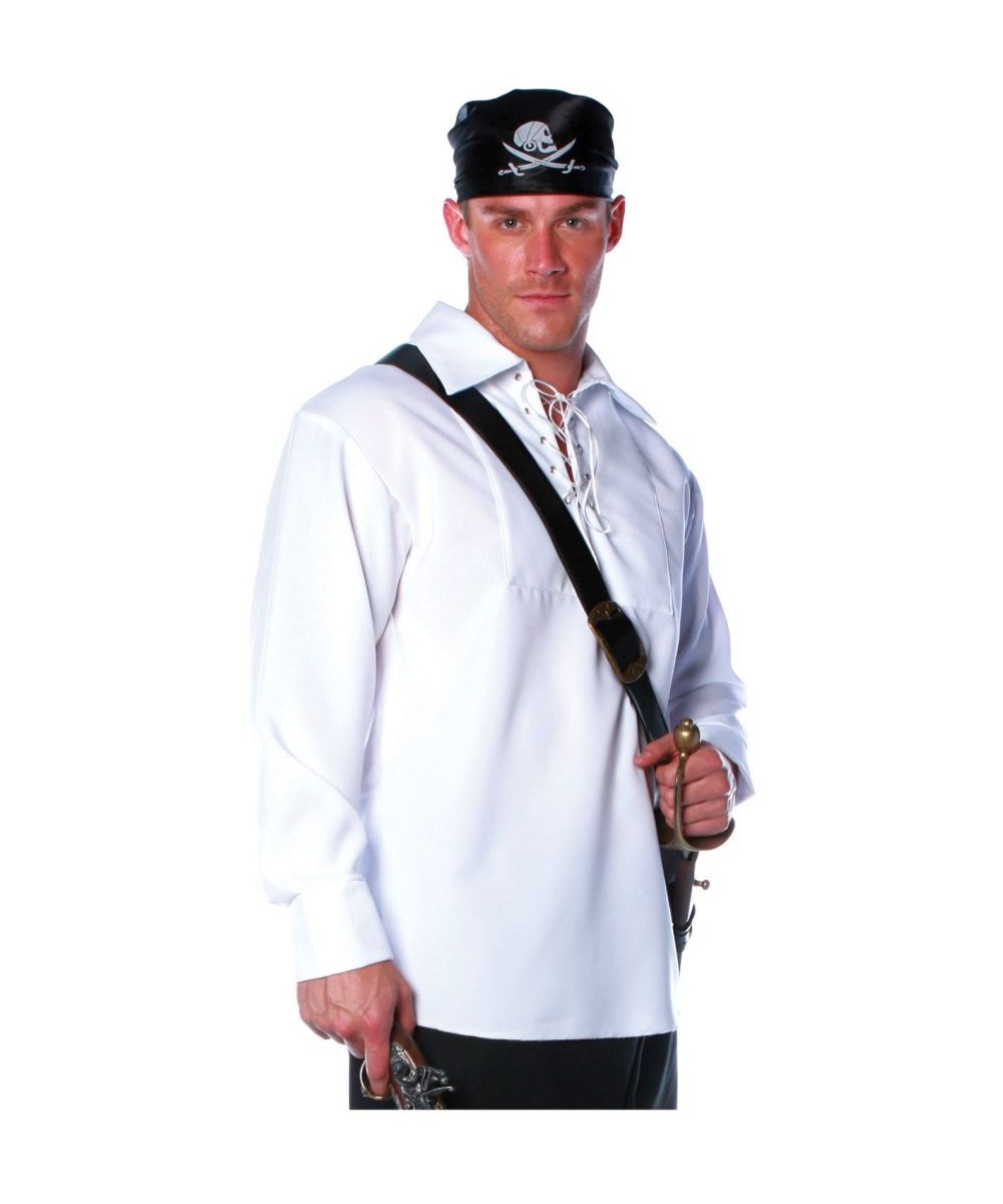  Pirate plus size Shirt White