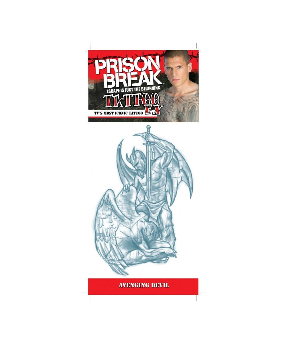  Prison Break Avenging Devil Tattoo
