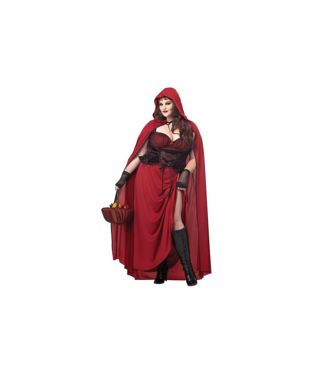  Red Riding Hood plus size Women Costume