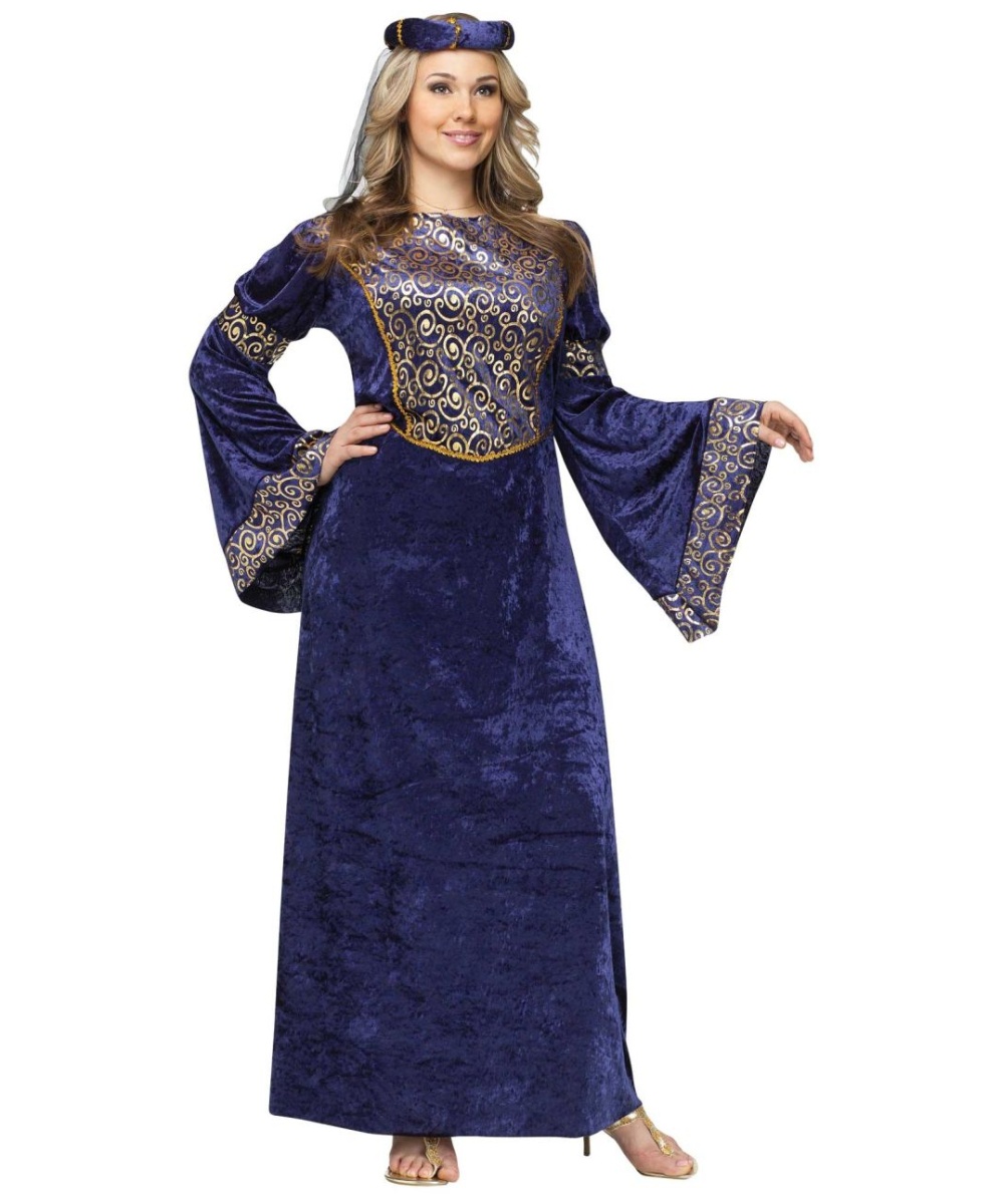 Adult Renaissance Maiden Plus Size Costume - Women Costume