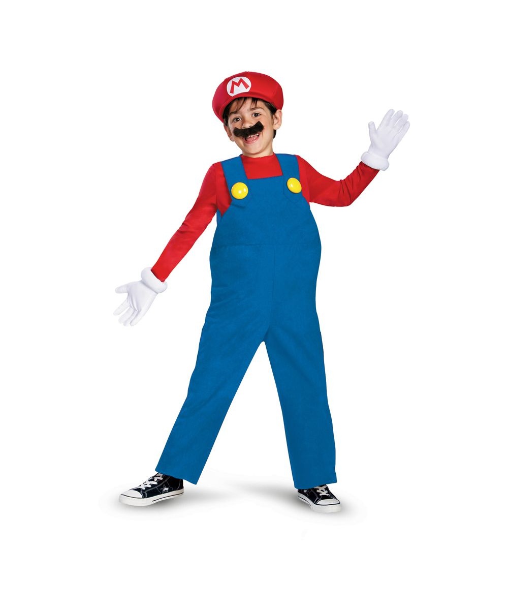  Super Mario Boys Costume