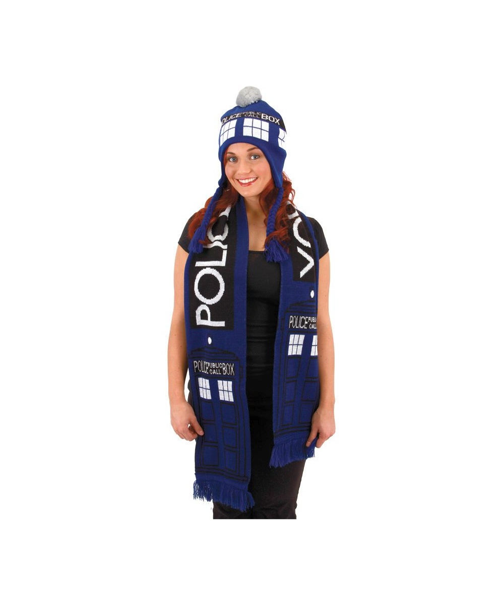 Adult Tardis Scarf Women Halloween Costumes