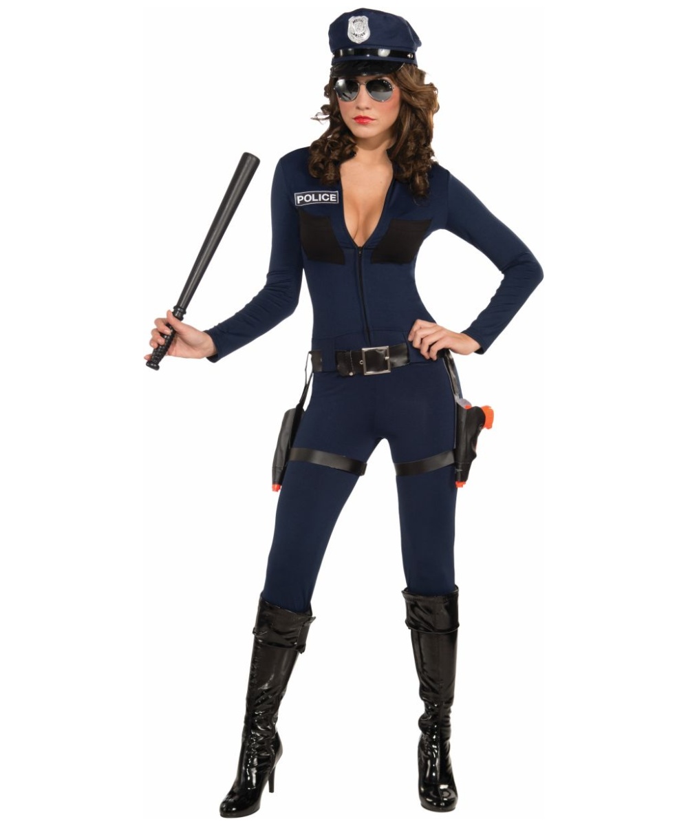  Traffic Stopping Cop Women Costume