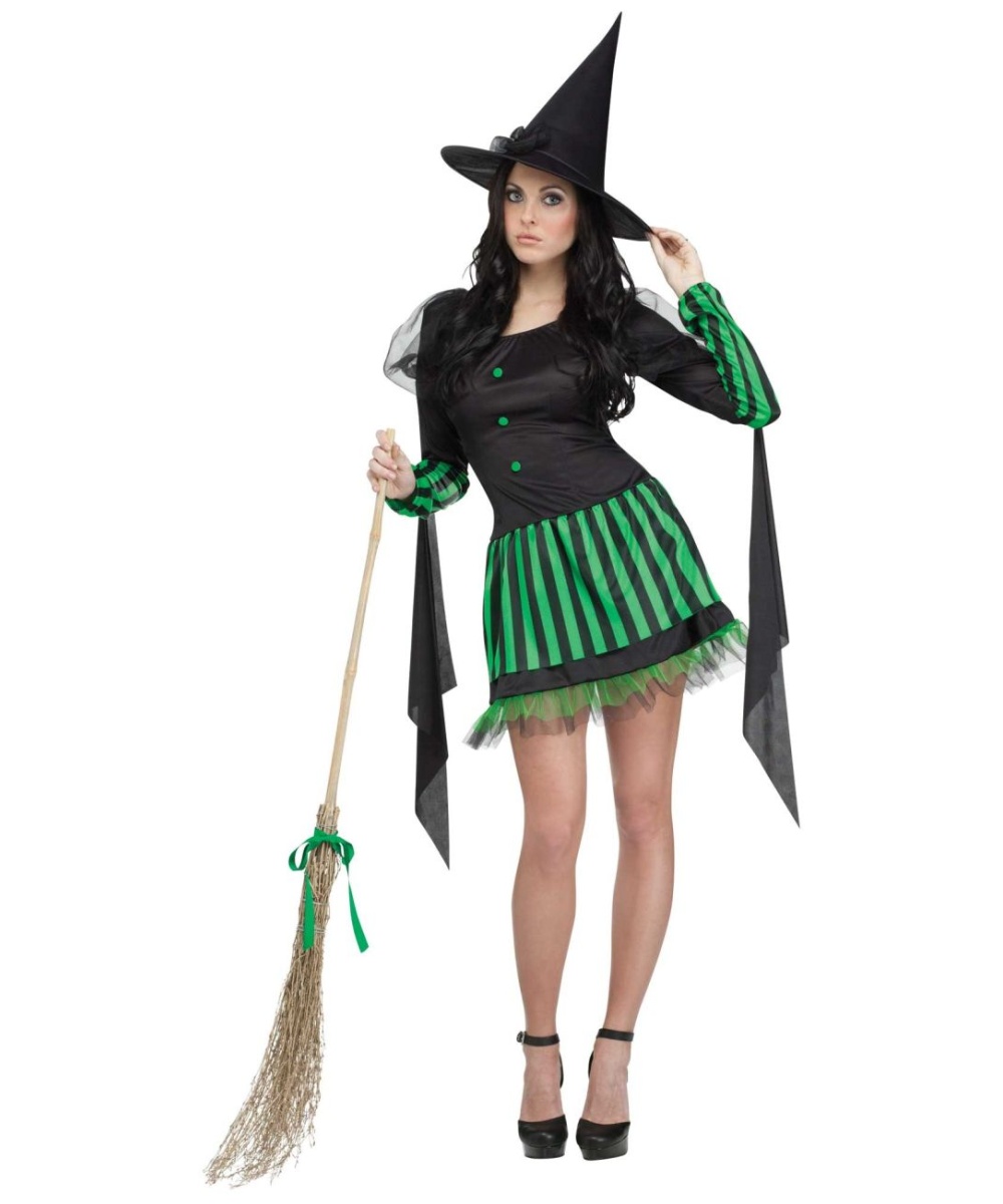  Wicked Witch Sexy Womens Costume