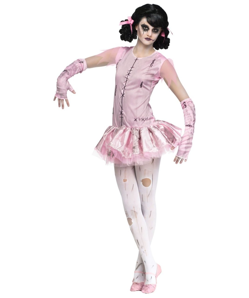 Zombie Ballerina Girls Costume