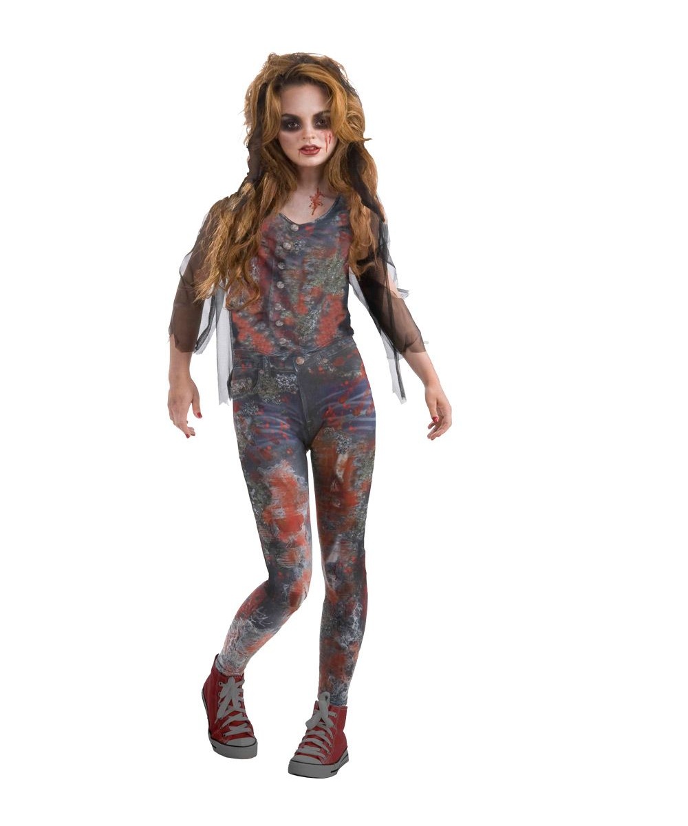 Zombie Dawn Kids Costume Girls Costume