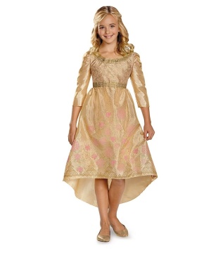 Maleficent Princess Aurora Coronation Gown Classic Girls Costume