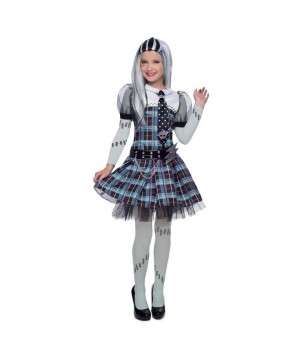 Monster High Frankie Stein Girls Costume Prestige