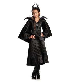  Girls Maleficent Christening Costume